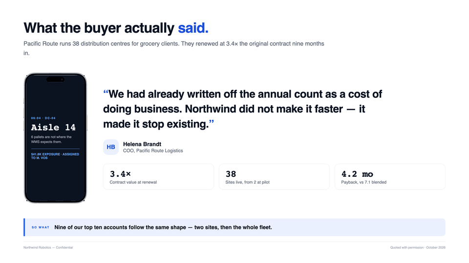 Customer story